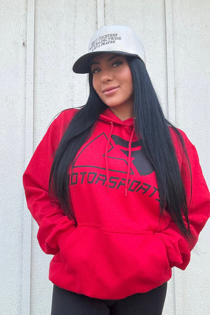 Red & Black LB Hoodie