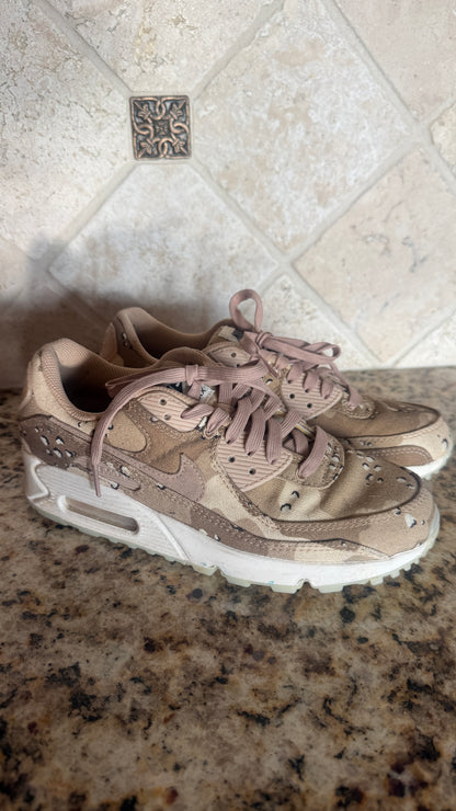 Desert Camo Nikes - Size Women's 8