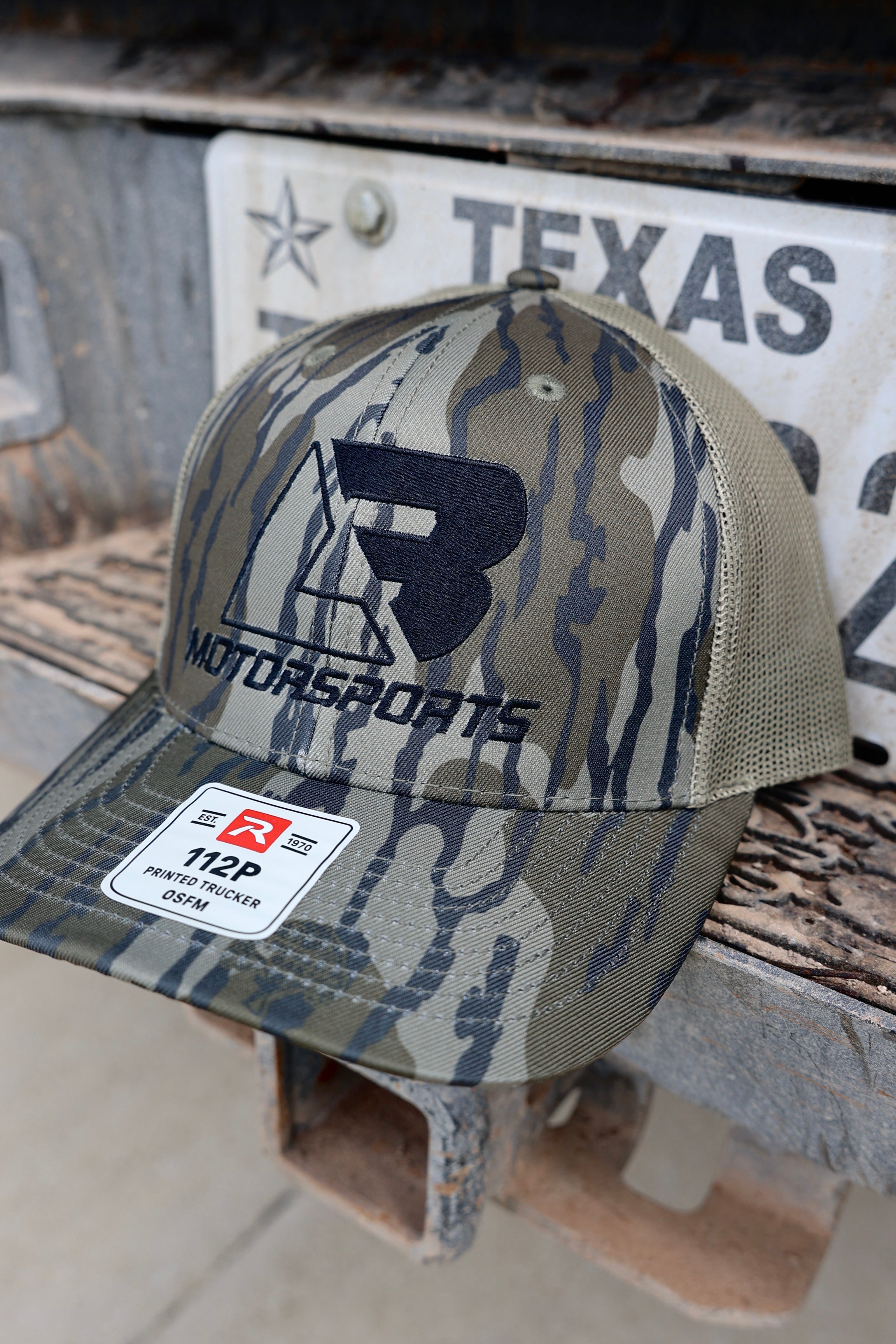 Mossy Oak Green & Black Hat