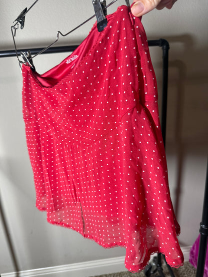 (Size S) Wild Fable Polka Dot Skirt