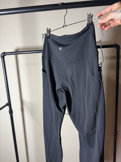 (Size 6) Lululemon Black Leggings -