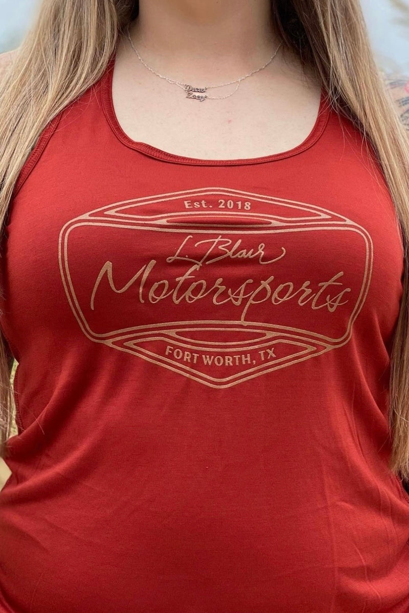 Rusty Red Tank Top