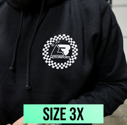 Black OG Circle Flag Premium Hoodie (Size 3x)
