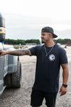 Acid Wash Vintage Flag Tee