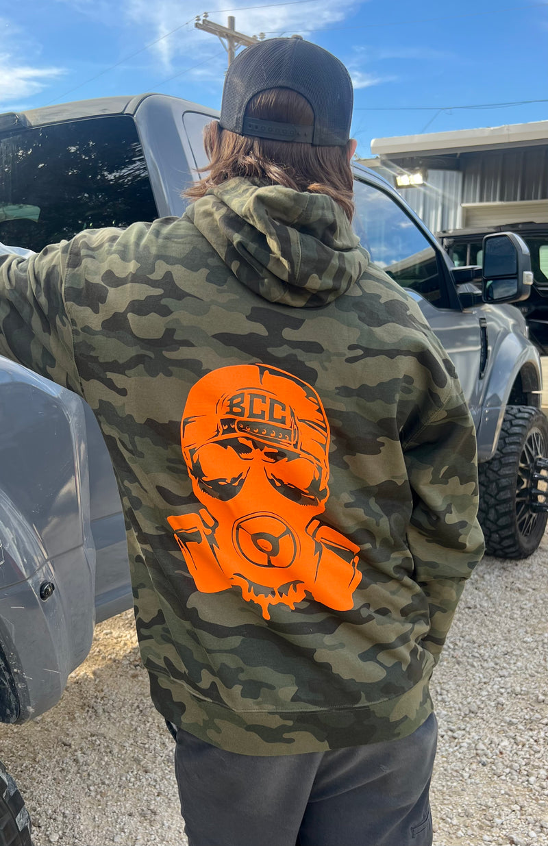 Camo & Orange BCC Hoodie