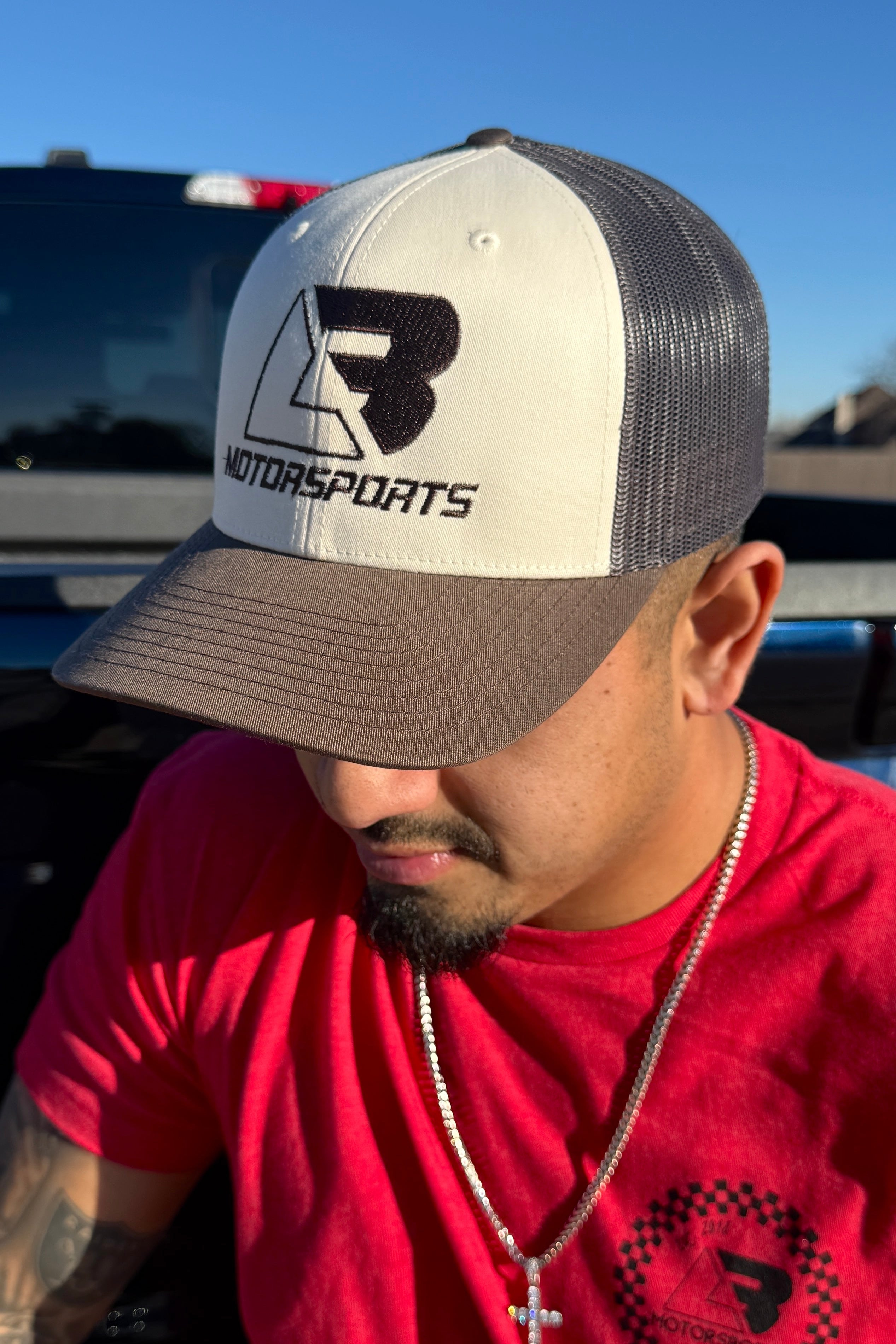 Tri-Color Brown Hat