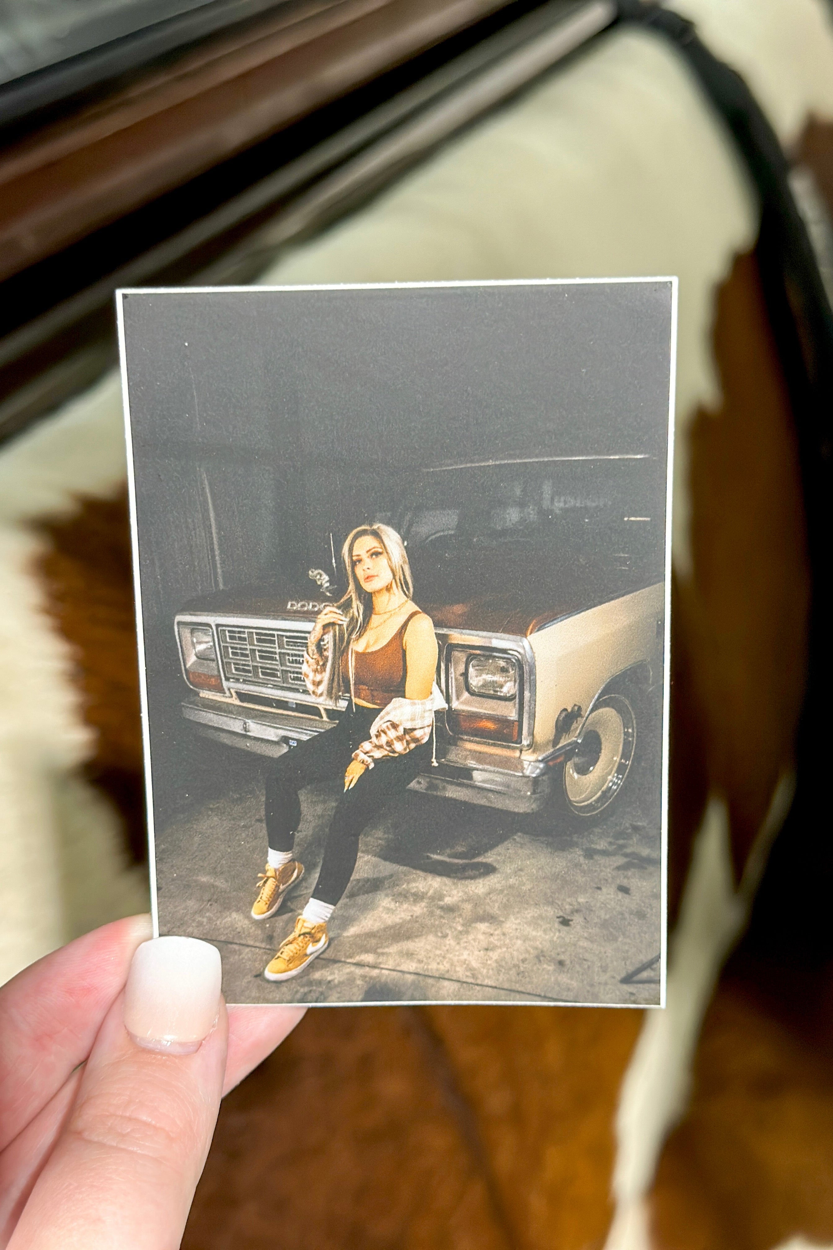 "Lacey & the D150" Sticker