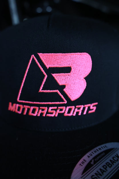 Hot Pink Logo Flatbill