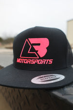 Hot Pink Logo Flatbill