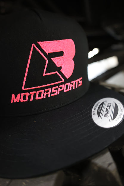 Hot Pink Logo Flatbill