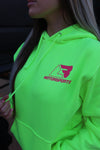 Neon Yellow & Hot Pink Hoodie