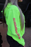 Neon Yellow & Hot Pink Hoodie