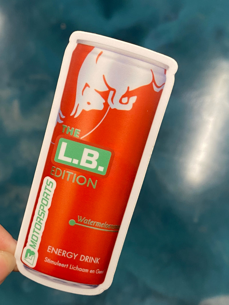 Watermelon Redbull Sticker
