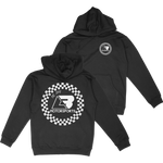 Black Circle Flag Hoodie