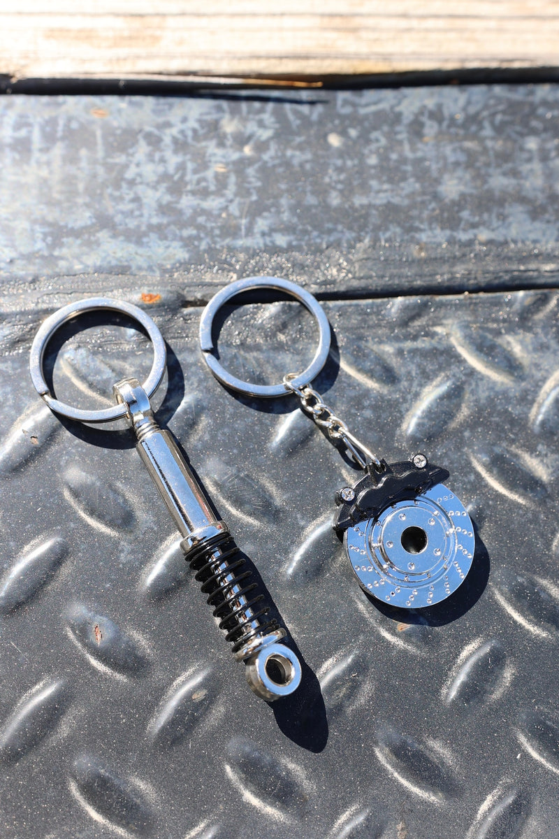 Coilover & Brake Keychain Set