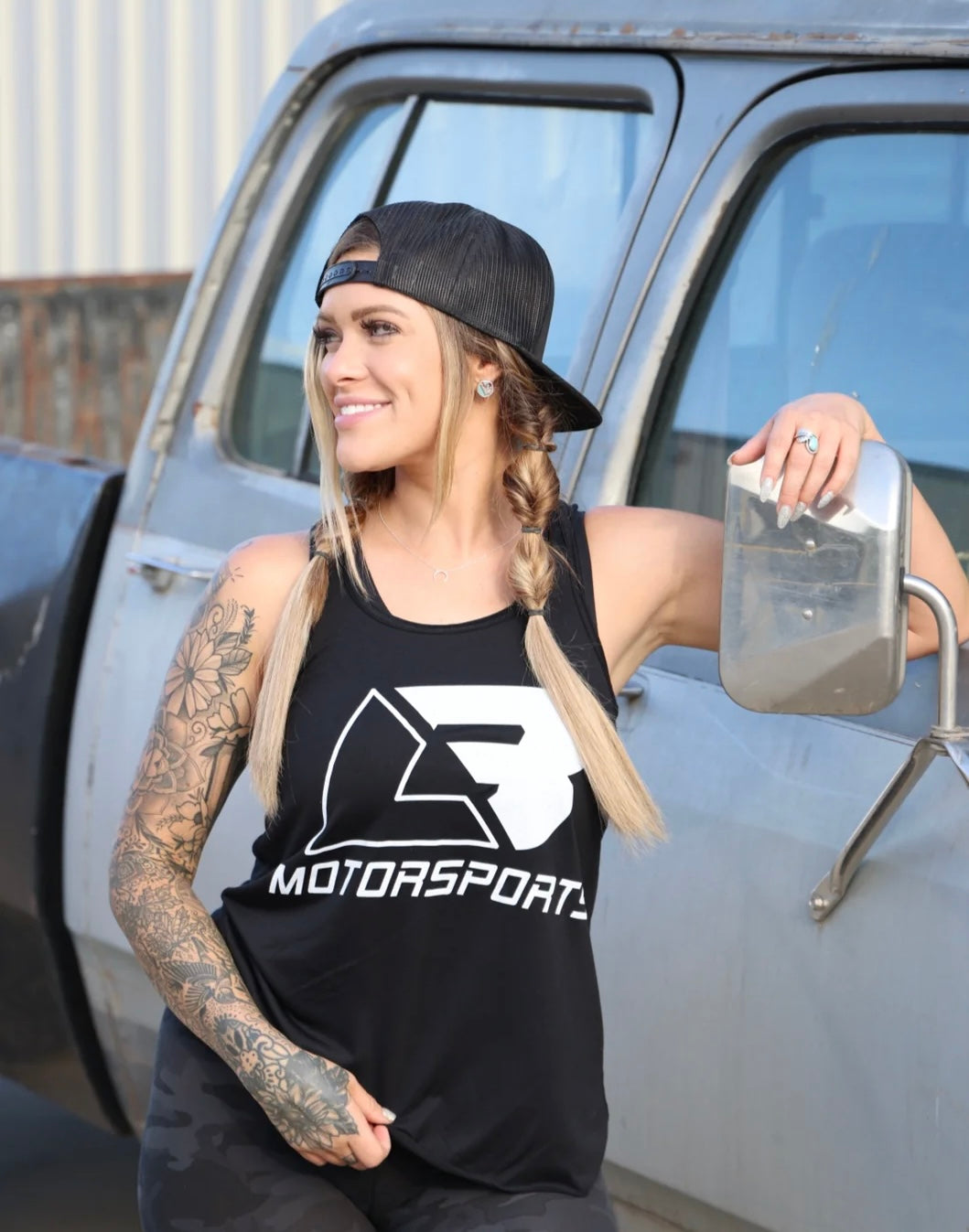 Flowy Black Tank Top - (SIZE XS)